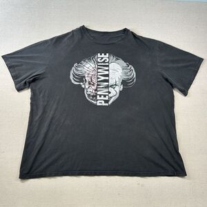 Vintage‎ Pennywise Shirt Mens 5xl It Clown Horror Movie Band Punk Rock Y2k 90s